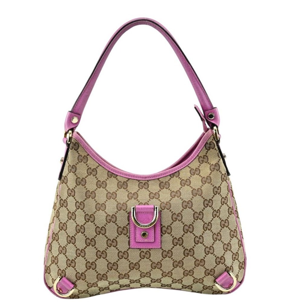 Auth Gucci Abbey Shoulder Bag Beige #36440G39B